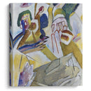 Improvisation 18 (with tombstone) (1911) - Wassily Kandinsky - Canvas Print