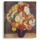 Bouquet Of Chrysanthemums (1881) - Pierre-Auguste Renoir - Canvas Print