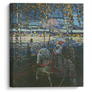 Riding Couple (1906 - 1907) - Wassily Kandinsky - Canvas Print