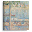 The Seine At Saint-Cloud (1890) - Edvard Munch - Canvas Print