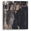 Young Girls (1877) - Pierre-Auguste Renoir - Canvas Print