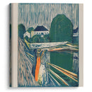 The Girls on the Bridge (1918) - Edvard Munch - Canvas Print