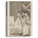 Ya van desplumados. (There they go plucked.) (1796-1797) - Francisco de Goya - Canvas Print