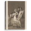 Hasta la muerte. (Until death.) (1796-1797) - Francisco de Goya - Canvas Print