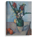 The Vase of Tulips (c. 1890) - Paul Cézanne - Canvas Print