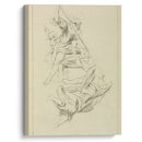 Several winged figures in flight, and a figure with a spear - Peter Paul Rubens - Canvas Print