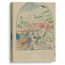 Untitled 14 - Edvard Munch - Canvas Print