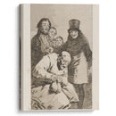 Porque esconderlos (Why hide them) (1796-1797) - Francisco de Goya - Canvas Print