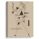 Lithographie No. 1 (R. 185) (1925) - Wassily Kandinsky - Canvas Print