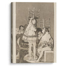 Ya tienen asiento. (They’ve already got a seat.) (1796-1797) - Francisco de Goya - Canvas Print