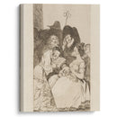 La filiacion. (The filiation.) (1796-1797) - Francisco de Goya - Canvas Print