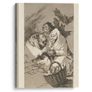 Mucho hay que chupar. (There is plenty to suck.) (1796-1797) - Francisco de Goya - Canvas Print