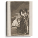 Tal para qual. (Two of a kind.) (1796-1797) - Francisco de Goya - Canvas Print
