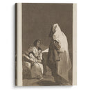 Que viene el Coco. (Here comes the bogey-man.) (1796-1797) - Francisco de Goya - Canvas Print