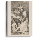 Sopla. (Blow.) (1796-1797) - Francisco de Goya - Canvas Print