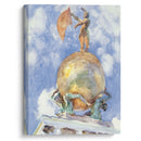 The Dogana, Statue of Fortune (c. 1909-11) - John Singer Sargent - Canvas Print