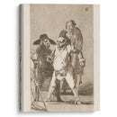 Está Umd. …pues, Como digo…eh! Cuidado! si no! (You understand…well, as I say…eh! Look out! otherwise…) (1796-1797) - Francisco de Goya - Canvas Print