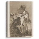 Nadie nos ha visto. (No one has seen us.) (1796-1797) - Francisco de Goya - Canvas Print