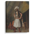 A Bashi-Bazouk And His Dog - Jean-Léon Gérôme - Canvas Print