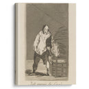 Ysele quema la Casa. (And his house is on fire.) (1796-1797) - Francisco de Goya - Canvas Print