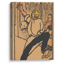 Crimes And Punishments; Help! My cutlet’s being stolen! (1901) - Félix Vallotton - Canvas Print