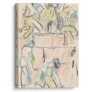 Arbeiderscene (Ca. 1930) - Edvard Munch - Canvas Print