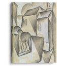 Houses in Paris, Place Ravignan (1911) - Juan Gris - Canvas Print