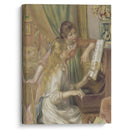 Young Girls at the Piano (1892) - Pierre-Auguste Renoir - Canvas Print