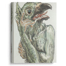 Devil with a bird’s head (1890) - Jan Matejko - Canvas Print