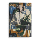 Harlequin with a Guitar (1917) - Juan Gris - Canvas Print
