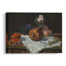 The Brioche (1870) - Édouard Manet - Canvas Print