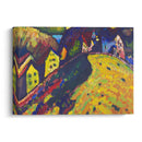 Houses at Murnau (1909) - Wassily Kandinsky - Canvas Print