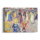 17th of May in a Small, Norwegian Town (1919) - Edvard Munch - Canvas Print
