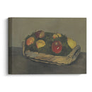 Basket With Red And Yellow Apples - Félix Vallotton - Canvas Print