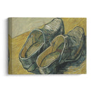A pair of leather clogs (1888) - Vincent van Gogh - Canvas Print