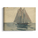 Gloucester Schooner (ca. 1880) - Winslow Homer - Canvas Print