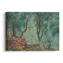 Bois d’oliviers au jardin Moreno (1884) - Claude Monet - Canvas Print