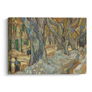 The Large Plane Trees (Road Menders at Saint-Rémy) (1889) - Vincent van Gogh - Canvas Print - UAIO LMT