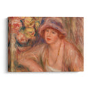 Woman Leaning (Femme accoudée) (1918) - Pierre-Auguste Renoir - Canvas Print