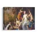 Diana with her Nymphs (1650) - Gerard van Honthorst - Canvas Print