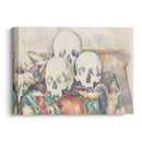 The Three Skulls (1902–1906) - Paul Cézanne - Canvas Print