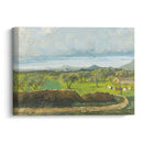 Landscape With Wall And Orchard - Gustave Courbet - Canvas Print