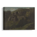 Rochers À Ornans (1869) - Gustave Courbet - Canvas Print