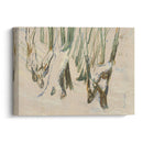 Rugged Trunks in Snow (1923–25) - Edvard Munch - Canvas Print