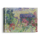 La Maison à travers les roses (circa 1925-26) - Claude Monet - Canvas Print