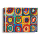 Quadrate mit konzentrischen Ringen (1913) - Wassily Kandinsky - Canvas Print