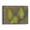 Three Pears (1878-1879) - Paul Cézanne - Canvas Print