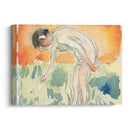 Akt som bøyer seg (1926-1927) - Edvard Munch - Canvas Print