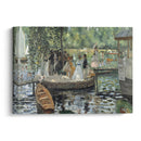 La Grenouillère - Pierre-Auguste Renoir - Canvas Print