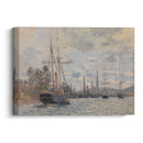 The Seine near Rouen (ca 1874) - Claude Monet - Canvas Print